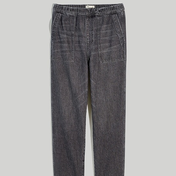 NWT Madewell sz Extra Large Tall PULL-ON RELAXED JEAN IN CHELFORD Wash - Picture 5 of 11